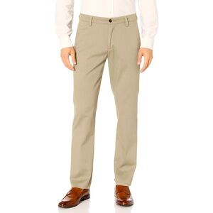 DOCKERS Easy Khakis Slim Tapered Fit Pants Men's SIZE 40x30 Cloud Taupe Tan NWT